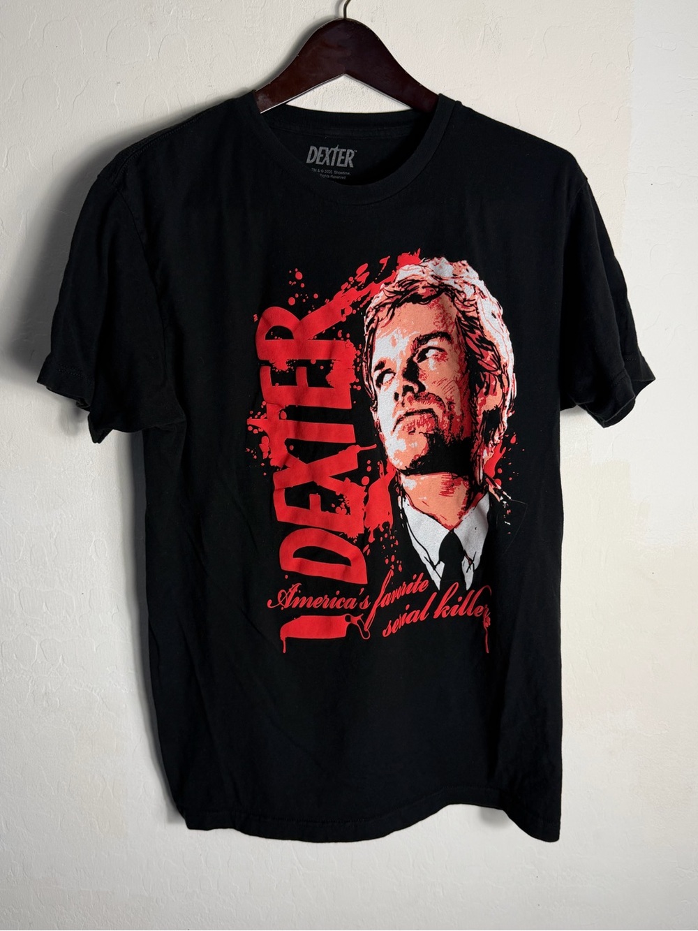 Dexter America's Favorite Serial Killer T-Shirt Size Large